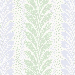 British Feather Pale Mint and Snow