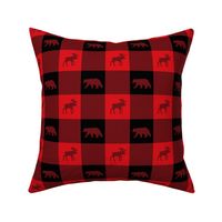 Buffalo Plaid (Moose and Bear)