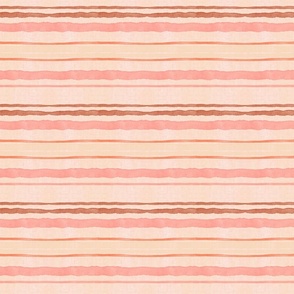 Lake Life Stripes-pink on tan and pink 