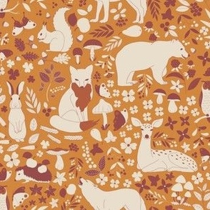 Animal land orange