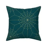 Starry Night Webs-teal