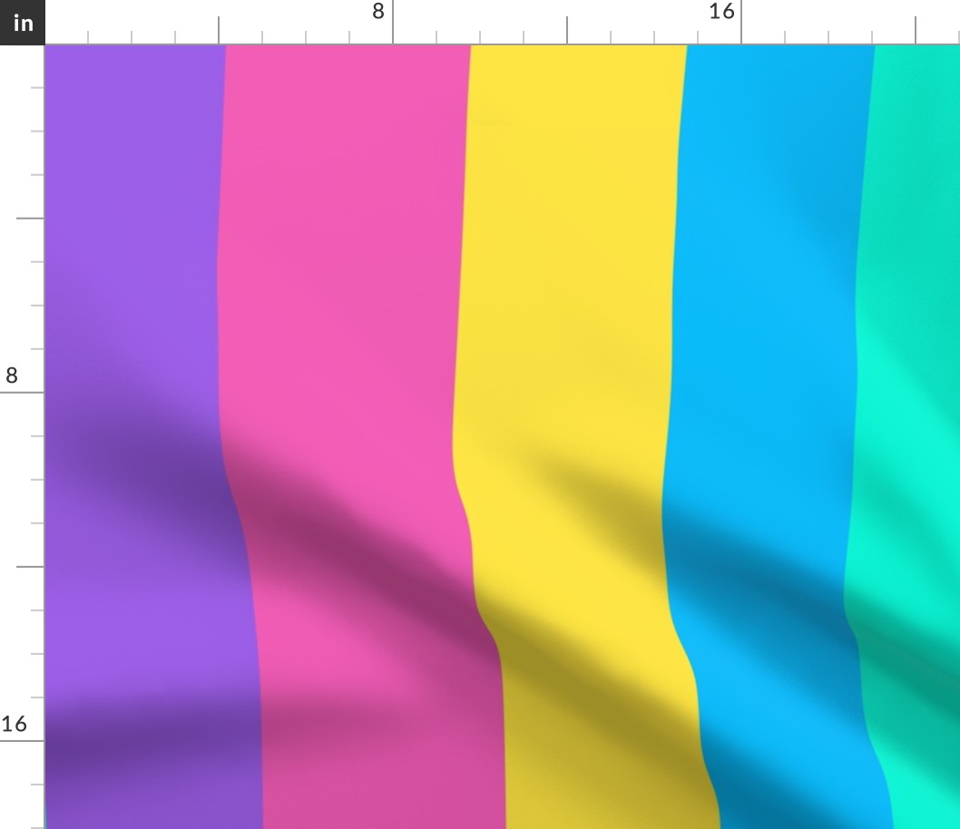 pink_ purple_ blue_ green_ and yellow stripes