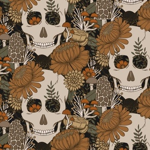 Autumn Skull - Large