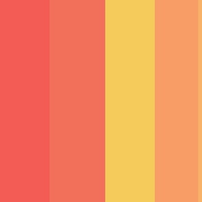 peach_ orange and yellow stripes 233