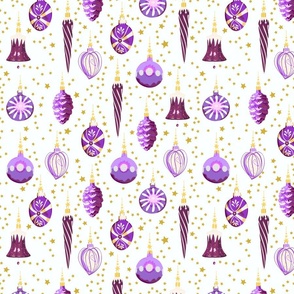 Xmas Decoration Purple