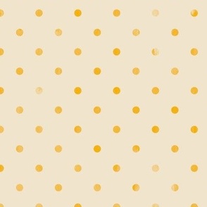 Textured Dots, Gold on Ivory