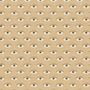 beige magic eye small