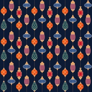 Moroccan Lamps - Blue