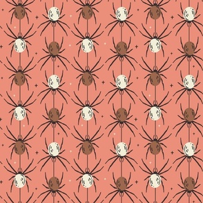 pink boho spider large