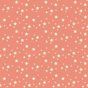 pink boho stars large