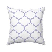 Fancy Lattice Lavender Outline