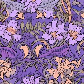 Art Nouveau pattern inspiration,William Morris design ideas,Arts and crafts movement influence,Characteristics of Art Nouveau patterns,Exploring William Morris patterns,Art Nouveau designs for home decor,William Morris wallpaper patterns,Arts and crafts m