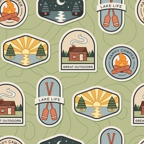 Lake Life Badges