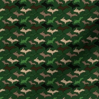 Dark Green U.P. Camo