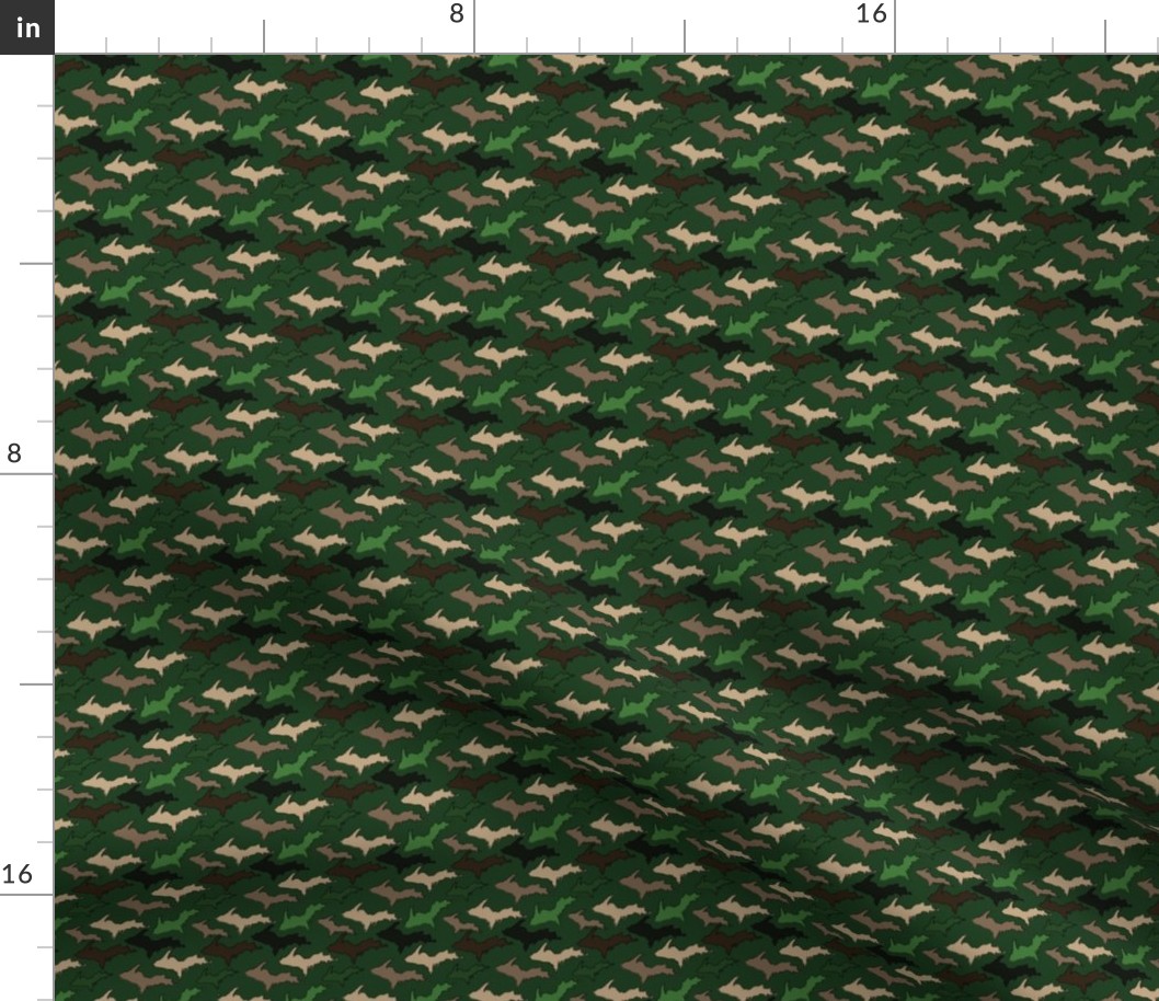 Dark Green U.P. Camo