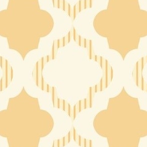 Yellow stripped moroccan tiles 3