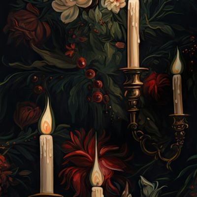 Floral Candles 