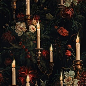Floral Candles 