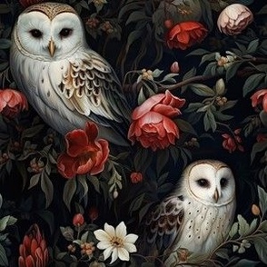 floral owl 