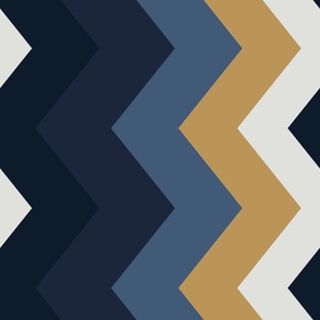 white_ gold_ blue chevron