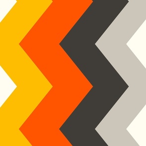 yellow_orange_ gray and white chevron