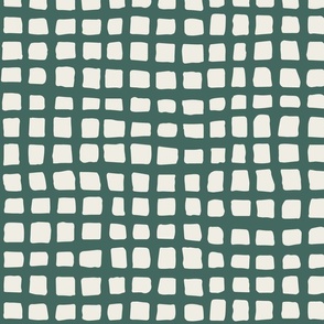 Mesh - Pine Green (Large Scale)