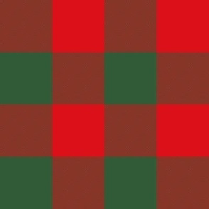 Red and Green Buffalo Plaid