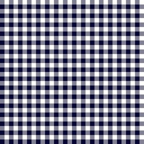 Small Gingham (dark blue)