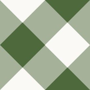 Buffalo Diagonal English Green