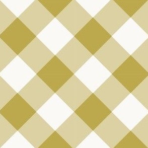 Buffalo Diagonal Ochre Small