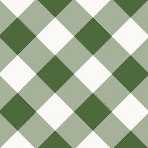 Buffalo Diagonal English Green Small