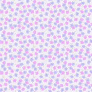 Buttercup Ditsy Floral Purple Pink