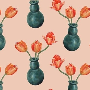 Tulip Vase Blush