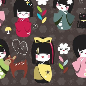 Kokeshi Dolls