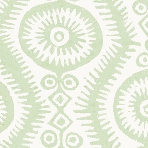 Nathalia Block Print Lime