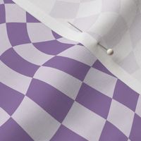 Small Scale / Wavy Checks / Purple