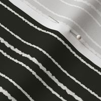 Vertical stripe medium scale, black and white stripes, ticking 