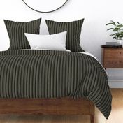 Vertical stripe medium scale, black and white stripes, ticking 