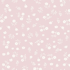 spring cottage floral // primrose pink 