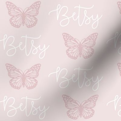 Betsy: Better Together Font + Crepe Butterflies
