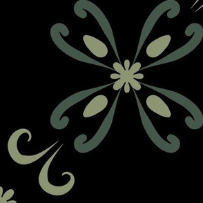 WhimsiGothic [Large] Floral Spirit Tiles