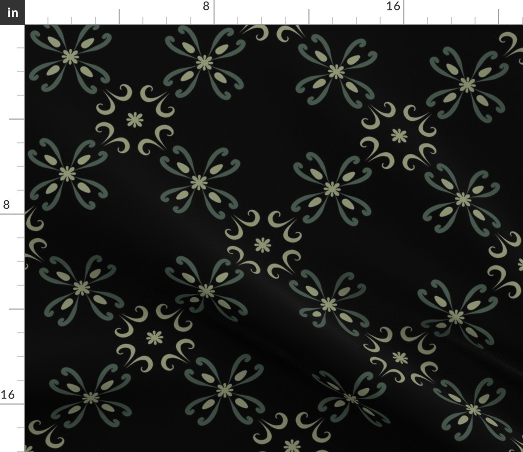 WhimsiGothic [Medium] Floral Spirit Tiles