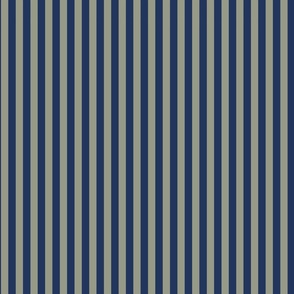 Coastal Chic Stripes - Navy and Lichen
