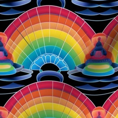 groovy buddha rainbow