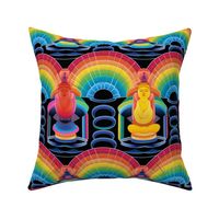 groovy buddha rainbow