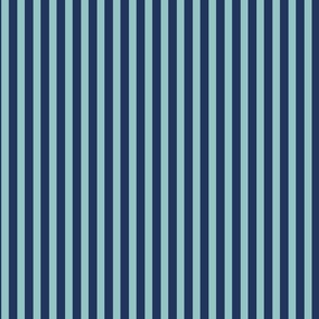 Coastal Chic Stripes - Navy and Opal