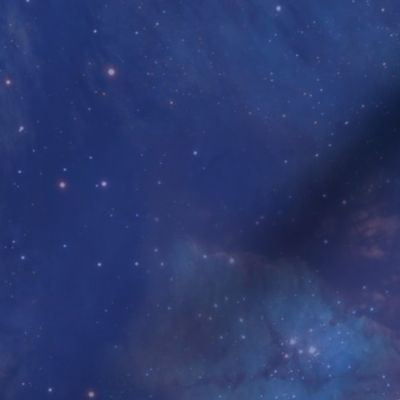 Stellar Nebula Blue