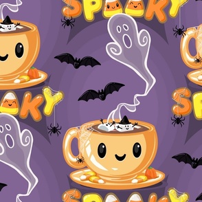 (L) Spooky Yet Sweet Halloween Pattern 