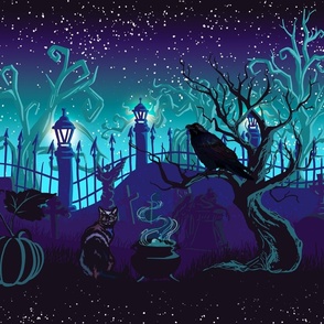 magi-gothic nightscape