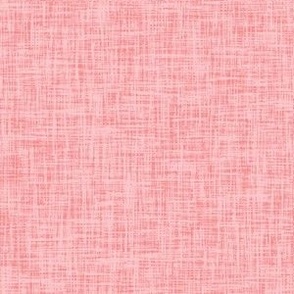 Linen Texture - Pink, Coral